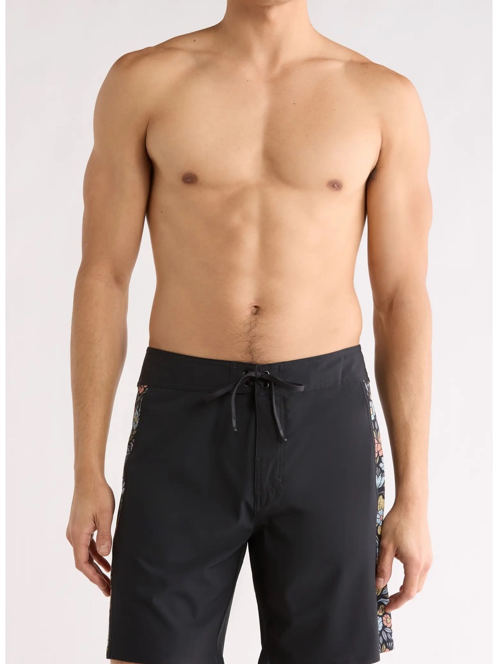 Travis Mathew Day Cruise Swim Trunks with Floral Side Panels NWT